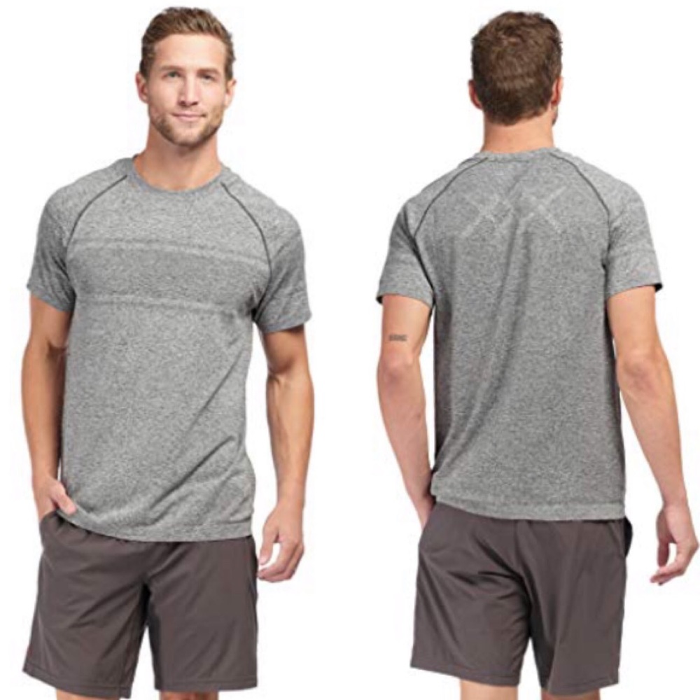 Rhone Method Seamless Short Sleeve Top Grey M